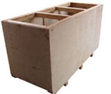 滑木包裝箱的優點是可以裝大型設備，載重量大質量安全可靠，是客戶首先產品